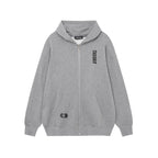Chrome Heart Hoodie Chrome Heart Sanskrit embroidered hooded sweater cardigan