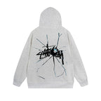 Stussy Hoodie Zip Cardigan Hooded Sweater