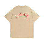 Stussy T-Shirts Casual Loose Couple T-Shirts