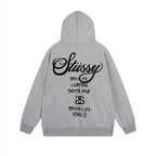 Stussy Hoodie Zip Cardigan Hooded Sweater
