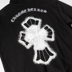 Chrome Heart Hoodie Chrome Heart Sanskrit embroidered hooded sweater