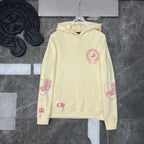Chrome Heart Hoodie ChromeHearts Miami Cross Wash Make Old Hooded Loose Sweater