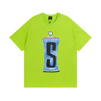 Stussy T-Shirts Casual Loose Couple T-Shirts