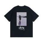 Stussy T-Shirts Casual Loose Couple T-Shirts