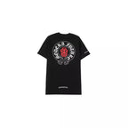 Chrome Heart T Shirts Croix Cross Color Leather Printed Short Sleeve T-Shirt