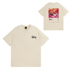 Stussy T-Shirts Casual Versatile Loose T-Shirts Couple
