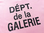 Gallery Dept T Shirts round Neck Short Sleeve T-shirt Pure Cotton