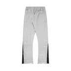 Gallery Dept Sweatpants Hand-painted splashed ink letter patch splicing casual trousers