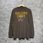 Gallery Dept Long Sleeved Shirt Fashion Brand Long Sleeve Long-Sleeved T-shirt Blouse