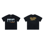 Gallery Dept T-shitrs Vintage Print Short Sleeves Men and Women Tee