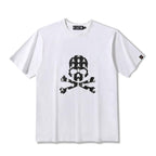 Bathing Ape T-Shirt Summer Ape Head Printed Short Sleeve T-shirt