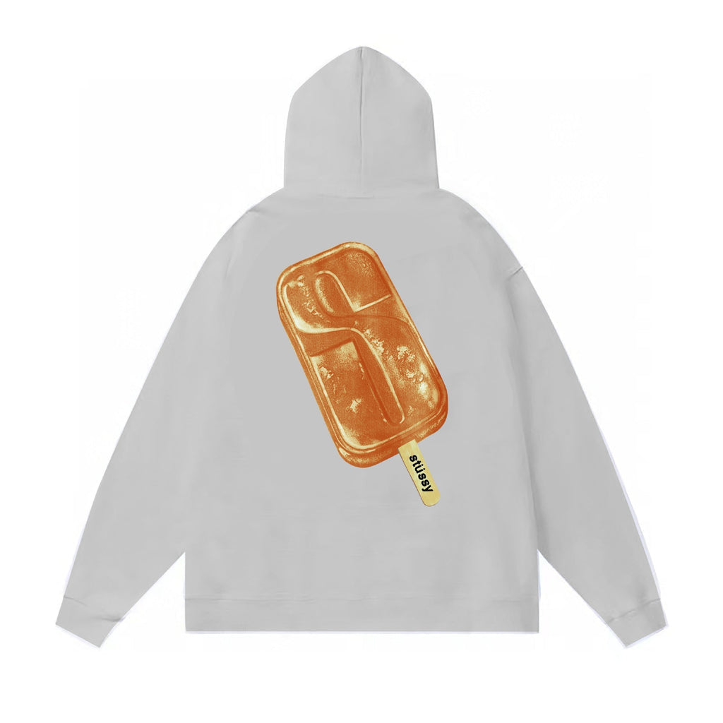 Stussy Hoodie Fall/Winter Fleece Hooded Sweater