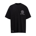 Chrome Heart T Shirts Cross Color Printed Short Sleeve T-Shirt