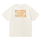 Gallery Dept T-shitrs Gilding Design Double Yarn Cotton Short Sleeve