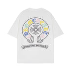 Chrome Heart T Shirts Big Horseshoe Short Sleeve T-Shirt