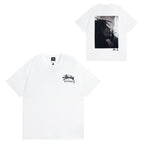 Stussy T-Shirts Casual Versatile Loose T-Shirts Couple