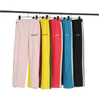 Palm Angle Pants Palm Angels Black and White Striped Casual Trousers Men's and Women's Sports Pants