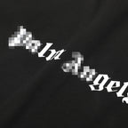 Palm Angels T-shirt Simple Letter Print Short Sleeve T-shirt