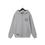 Chrome Heart Hoodie Crowe Hooded Sweater Cardigan Zip Long Sleeve Jacket