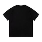 Gallery Dept T-Shirt Hand Painted Splash Ink Letter Print Short Sleeve T-Shirt