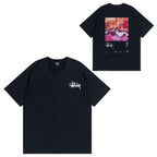 Stussy T-Shirts Casual Versatile Loose T-Shirts Couple