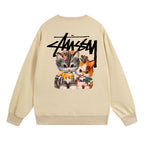Stussy Sweatshirts Teen Long Sleeve Sweatshirts