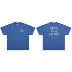 Gallery Dept T-Shirt Alphabet Slogan Short Sleeve T-Shirt