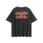 Gallery Dept T-shitrs Printed round Neck Retro Short Sleeve T-shirt Loose Short Sleeve
