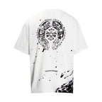 Chrome Heart T Shirts Croix Cross Horseshoe Scroll Sanskrit Short Sleeve