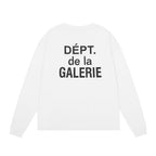 Gallery Dept Long Sleeve Shirt Alphabet Slogan Pocket Long Sleeve T-Shirt Bottom Shirt