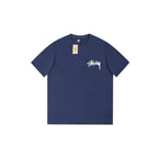 Stussy T-Shirts Loose Casual T-Shirts Same for Men and Women