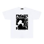 PURPLE  fashion T-shirt