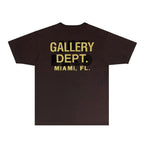 Gallery Dept T Shirt Retro Printed Loose Short-Sleeved Shirt (part2)