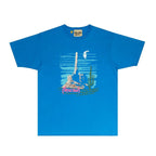 Gallery Dept T Shirt Retro Printed Loose Short-Sleeved Shirt