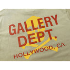 Gallery Dept T Shirts Printed Short Sleeve T-shirt Los Angeles