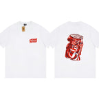 Stussy T-Shirts Loose Casual T-Shirts Same for Men and Women