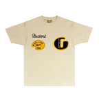 Gallery Dept T Shirt Retro Printed Loose Short-Sleeved Shirt