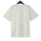 Palm Angels T-shirt Vintage Statue Stream Lacquer Foam Letter Short Sleeve T-shirt