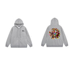Stussy Hoodie Zip-Up Cardigan Fleece Hooded Sweater