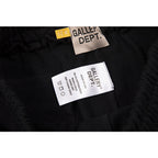 Gallery Dept Shorts Hand Painted Splash Ink Graffiti Alphabet Casual Shorts