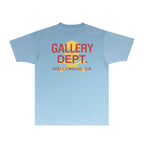 Gallery Dept T Shirt Retro Printed Loose Short-Sleeved Shirt
