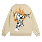 Stussy Sweatshirts Crew Neck Fleece Sweater