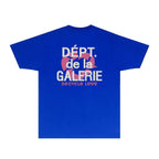 Gallery Dept T Shirt Retro Printed Loose Short-Sleeved Shirt
