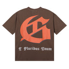 Godspeed T-shirts Road Supercar Printed Cotton Casual Short Sleeve Men and Women