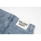 Gallery Dept Jeans Washed Ripped Rough Jeans Flared Trousers