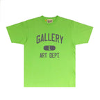 Gallery Dept T Shirt Retro Printed Loose Short-Sleeved Shirt